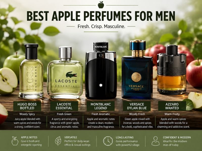 Best apple perfumes for women men and unisex fragrance collections