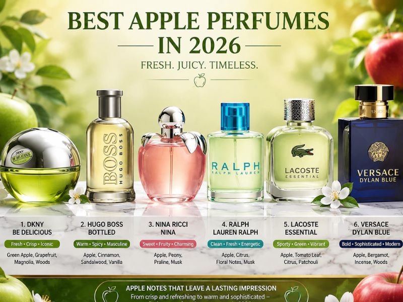 Best apple perfumes in 2026 for men women and unisex fragrance lovers