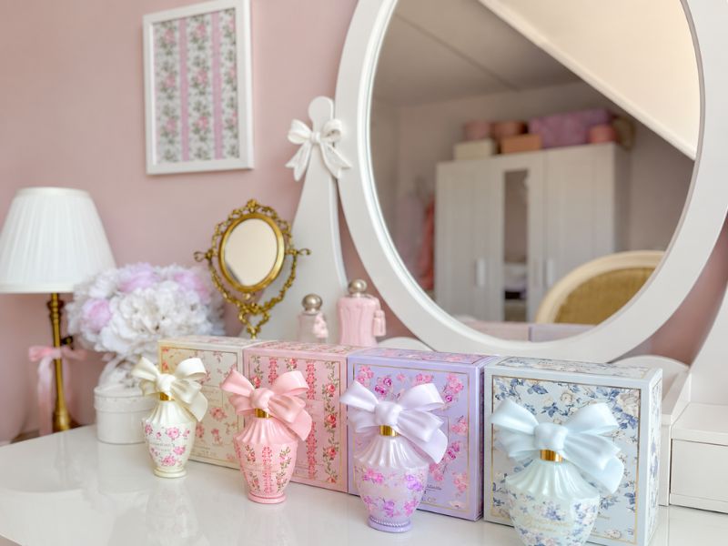 Best LoveShackFancy perfumes for women featuring floral and fruity fragrance collections
