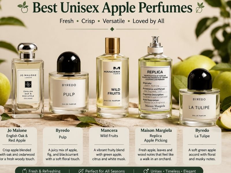 Best apple perfumes for women men and unisex fragrance collections