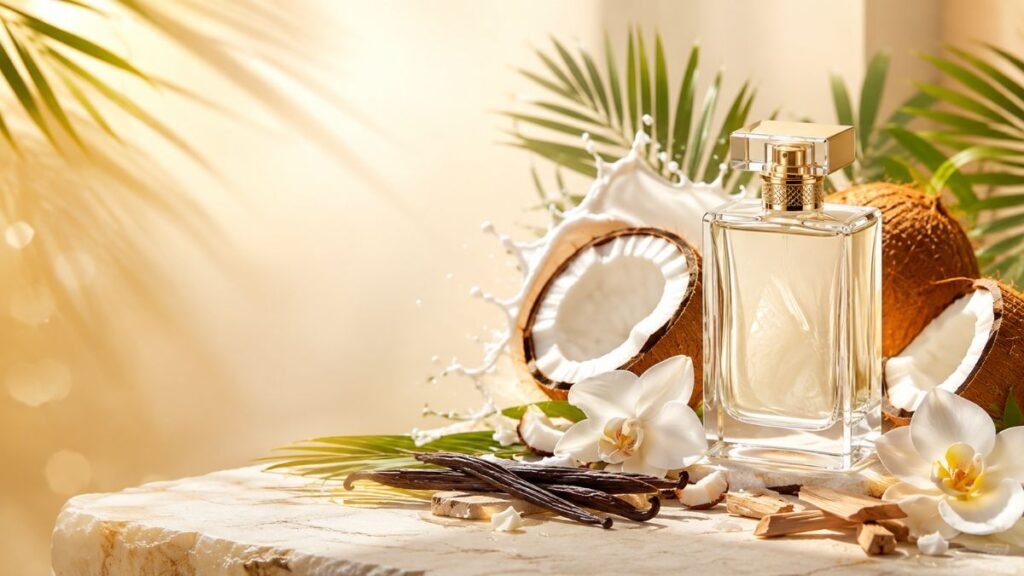 Best Coconut Perfume 2026 luxury tropical fragrance bottle