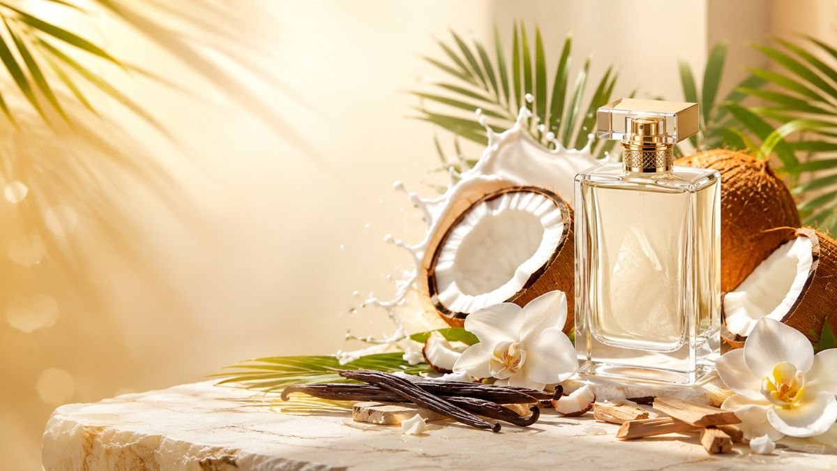 Best Coconut Perfume 2026 luxury tropical fragrance bottle