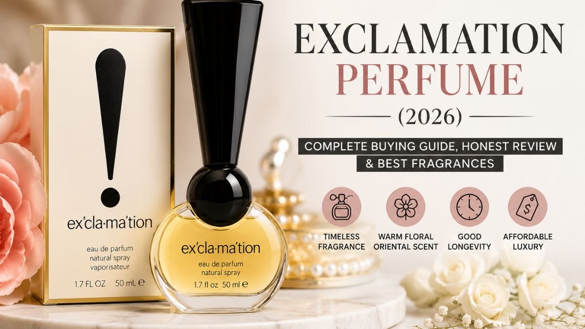 Exclamation Perfume bottle 2026 affordable women's fragrance