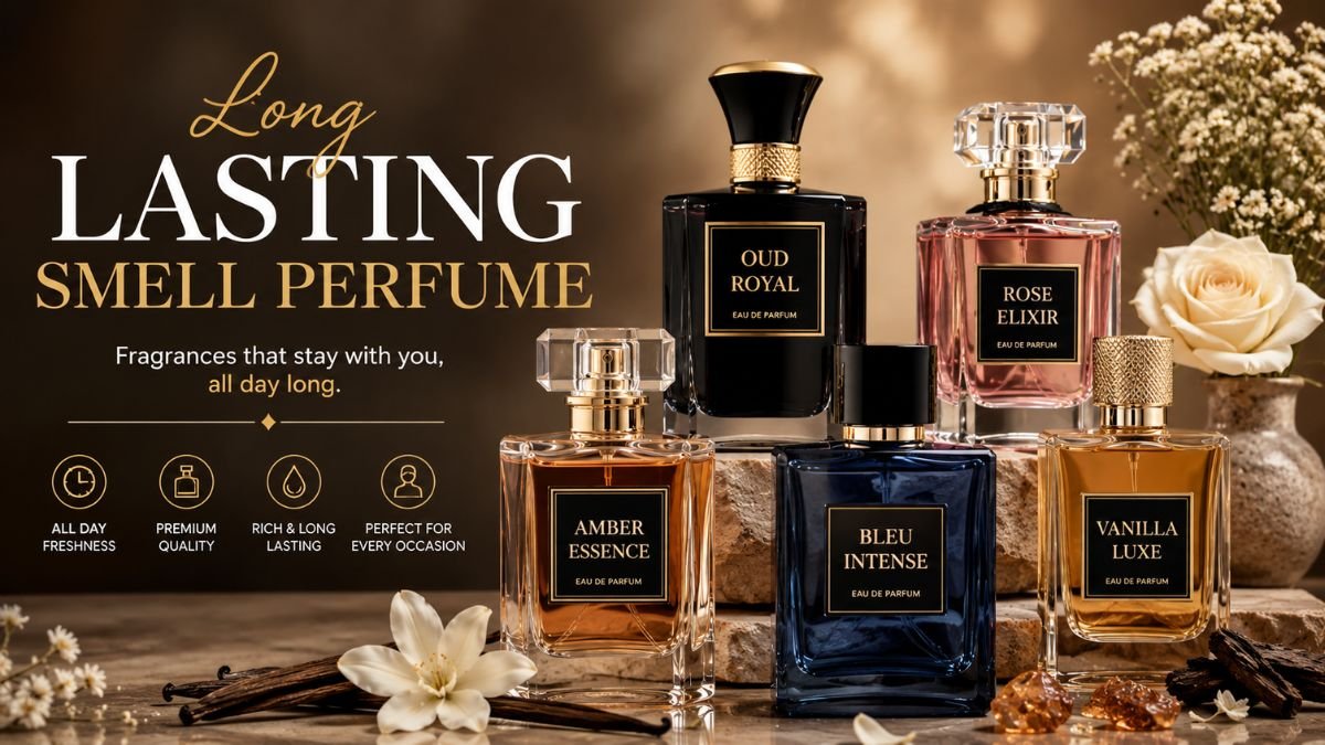 Long lasting fragrance perfumes designed for all-day wear
