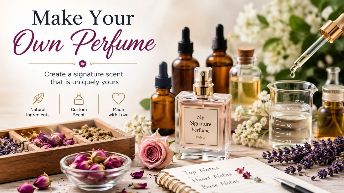 Make Your Own Perfume Complete DIY Guide for Beginners