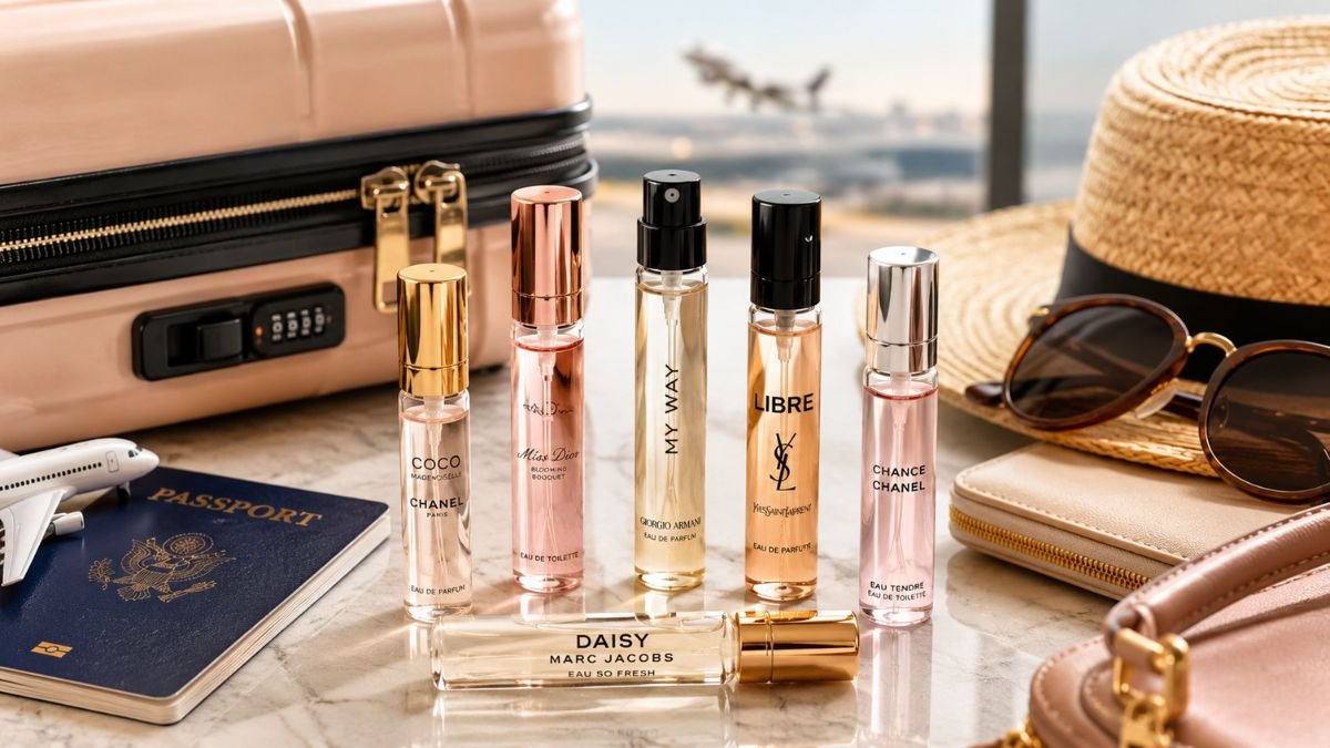 Travel Size Perfume bottles for travel and everyday carry