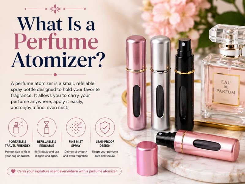 Perfume Atomizer (2026) What is a perfume atomizer refillable fragrance spray bottle explained