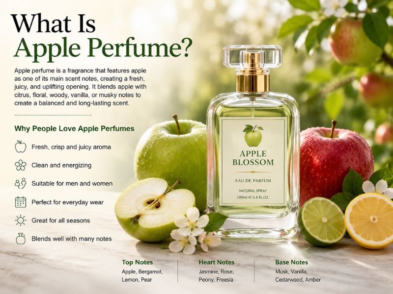 What is apple perfume with fresh apple fragrance notes