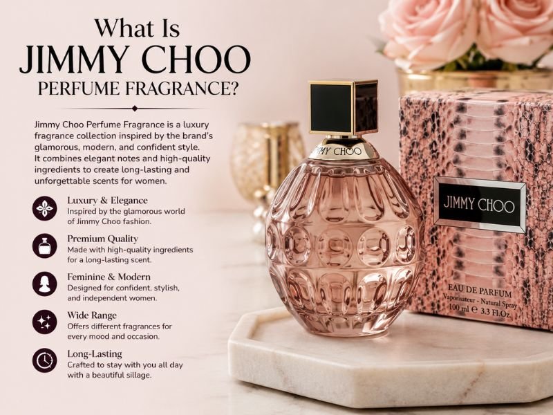 Jimmy Choo Perfume Fragrance (2026)What Is Jimmy Choo Perfume Fragrance? Luxury designer perfume collection for women