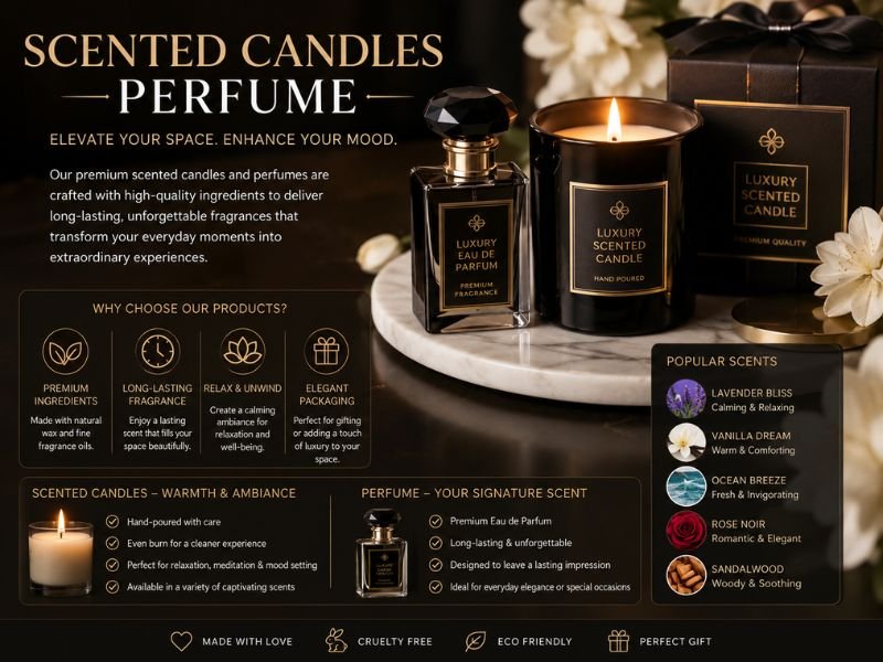Best Luxury Scented Candles Perfume Recommendations for 2026