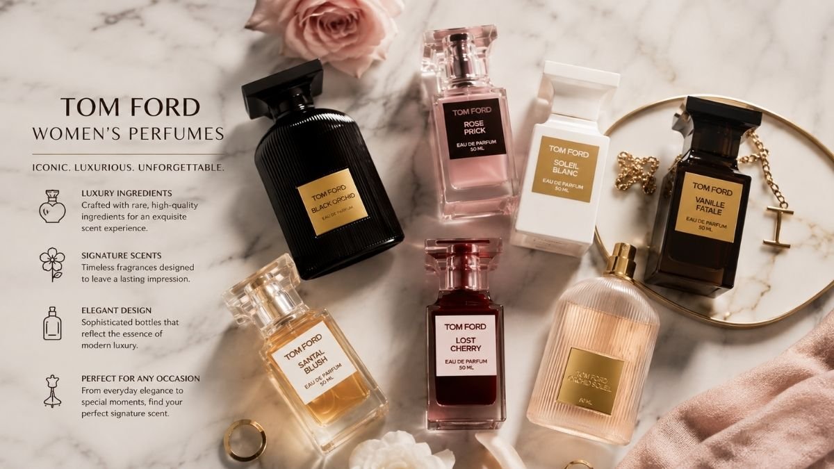 Tom Ford women’s perfume luxury fragrance collection