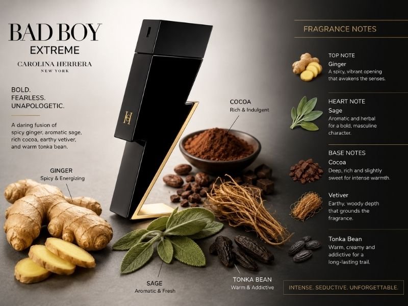 Bad Boy Extreme fragrance profile and notes