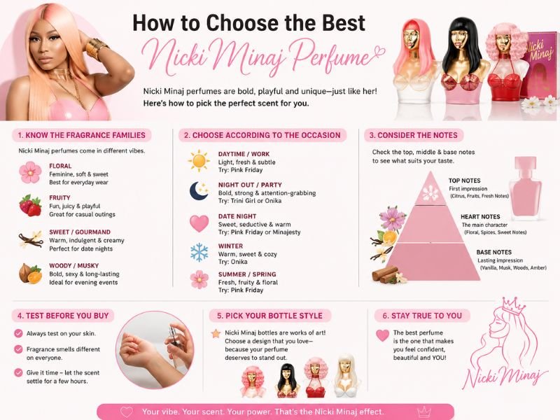 How to choose the best Nicki Minaj perfume