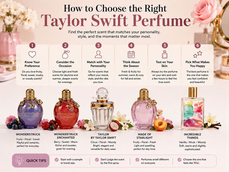 How to choose the right Taylor Swift perfume for your preferences