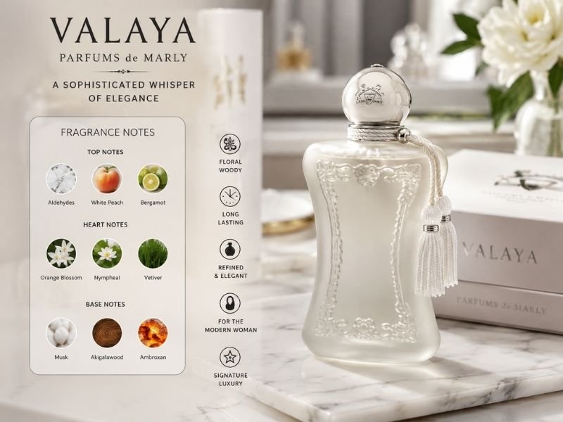 Valaya Perfume luxury fragrance bottle