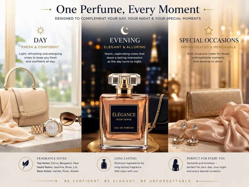 Perfume de Mujer for different occasions and seasons