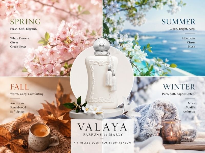 Valaya Perfume for different seasons