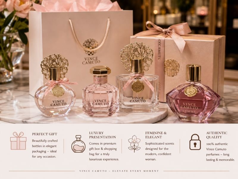 Vince Camuto Perfume buying guide and fragrance gift