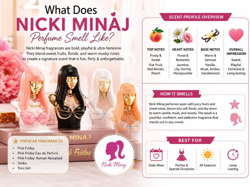 Nicki Minaj perfume fruity floral scent profile