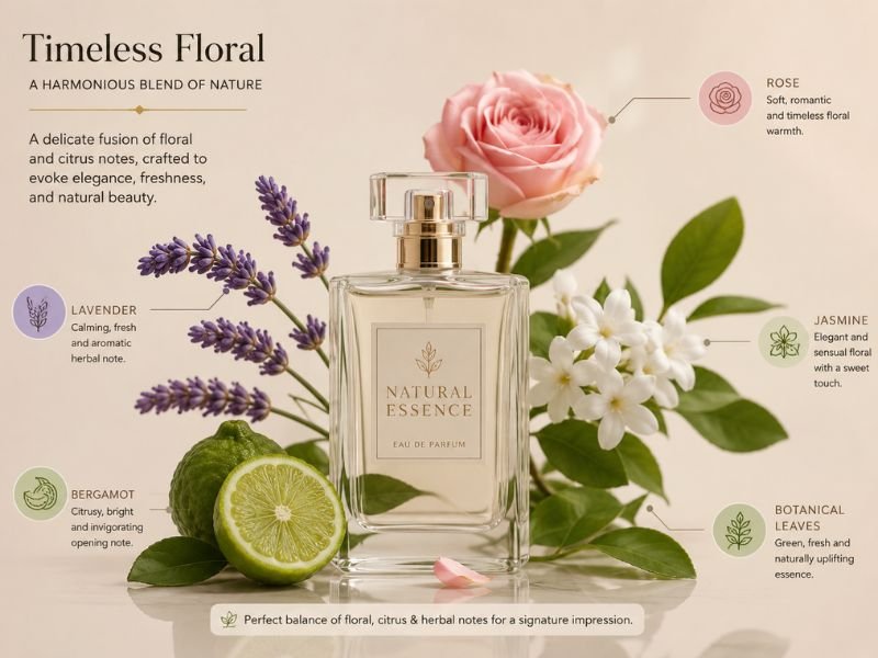 What is natural perfume fragrance with botanical ingredients