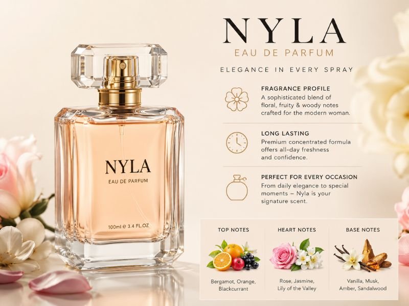 Nyla Perfume by Arabiyat Prestige bottle