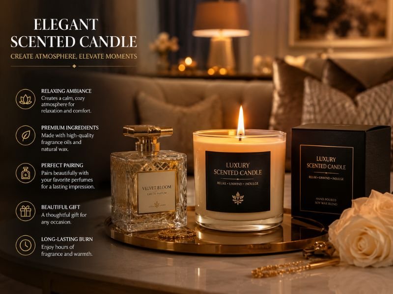 What Is Scented Candles Perfume and How It Enhances Home Fragrance