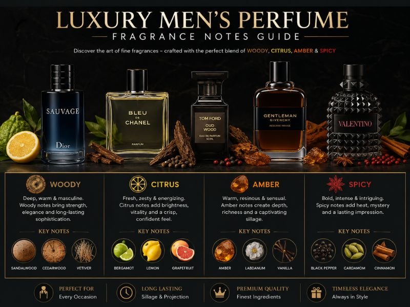 What makes a good perfume brand for men and fragrance quality