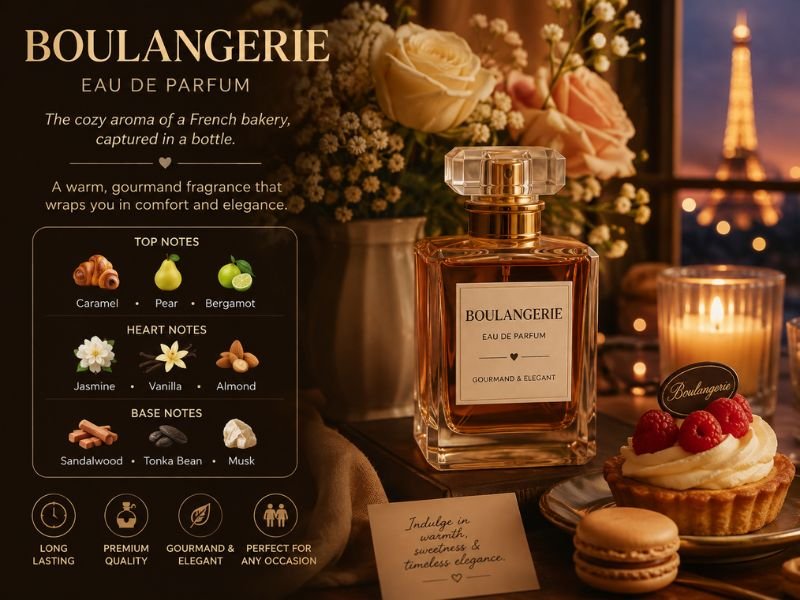 Boulangerie Perfume for everyday wear and evening occasions