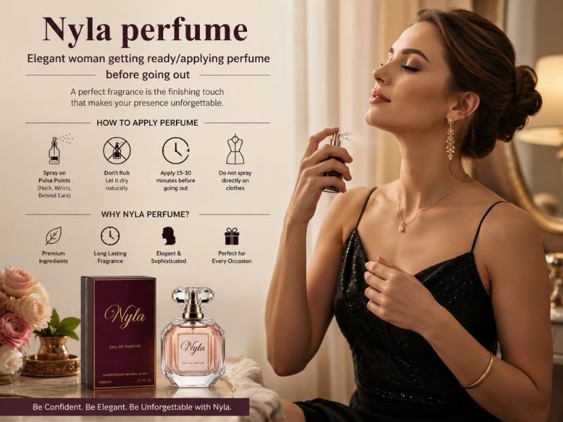 Nyla Perfume for everyday wear and special occasions