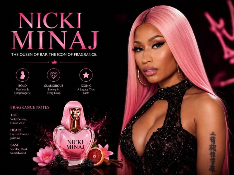 Nicki Minaj celebrity fragrance collection