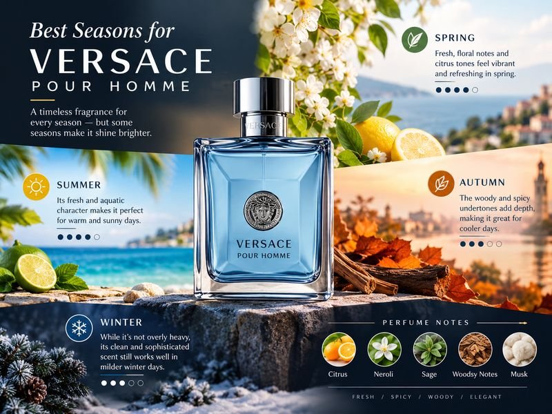 Versace Pour Homme summer fragrance for men