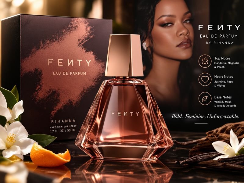 Fenty Eau de Parfum by Rihanna luxury fragrance bottle