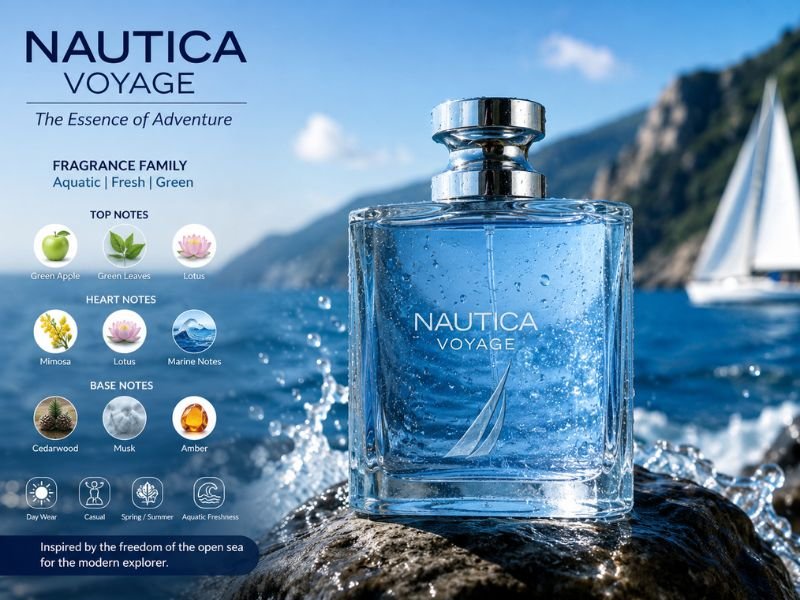 Nautica Voyage ocean-inspired fresh scent