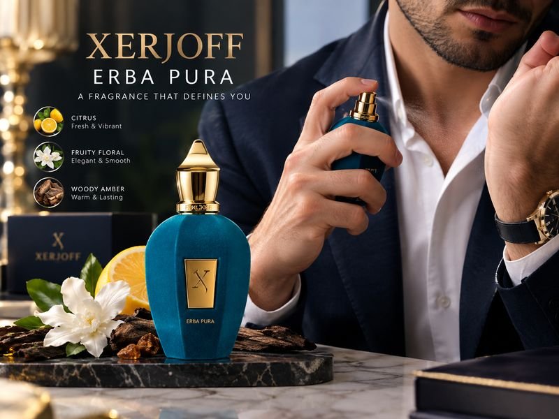 How to apply Xerjoff Erba Pura perfume correctly
