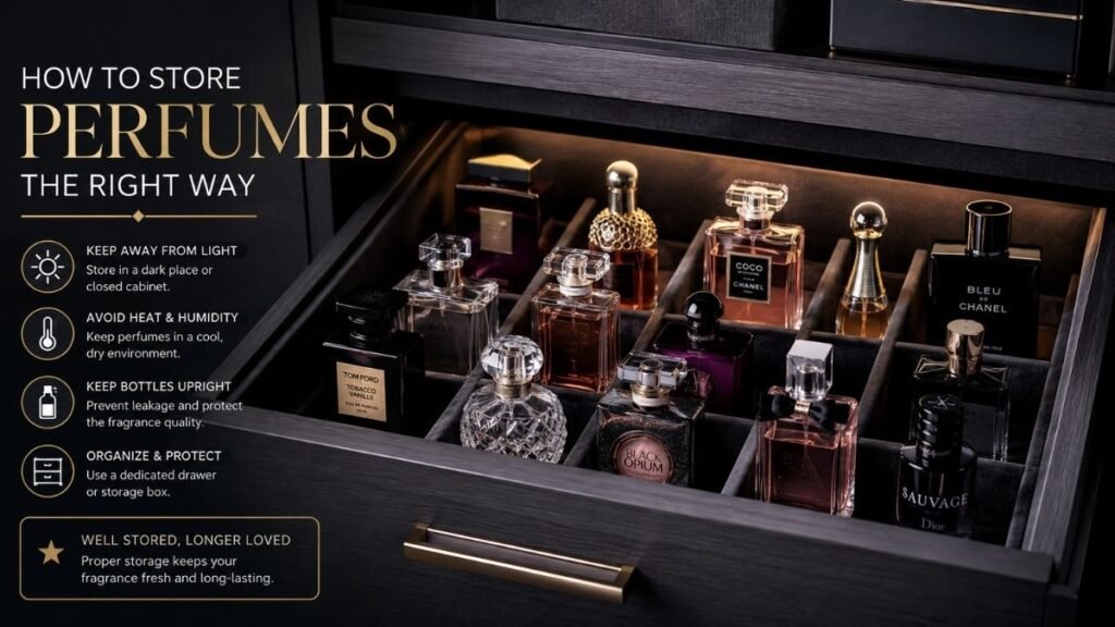 how to store perfume to keep it fresh