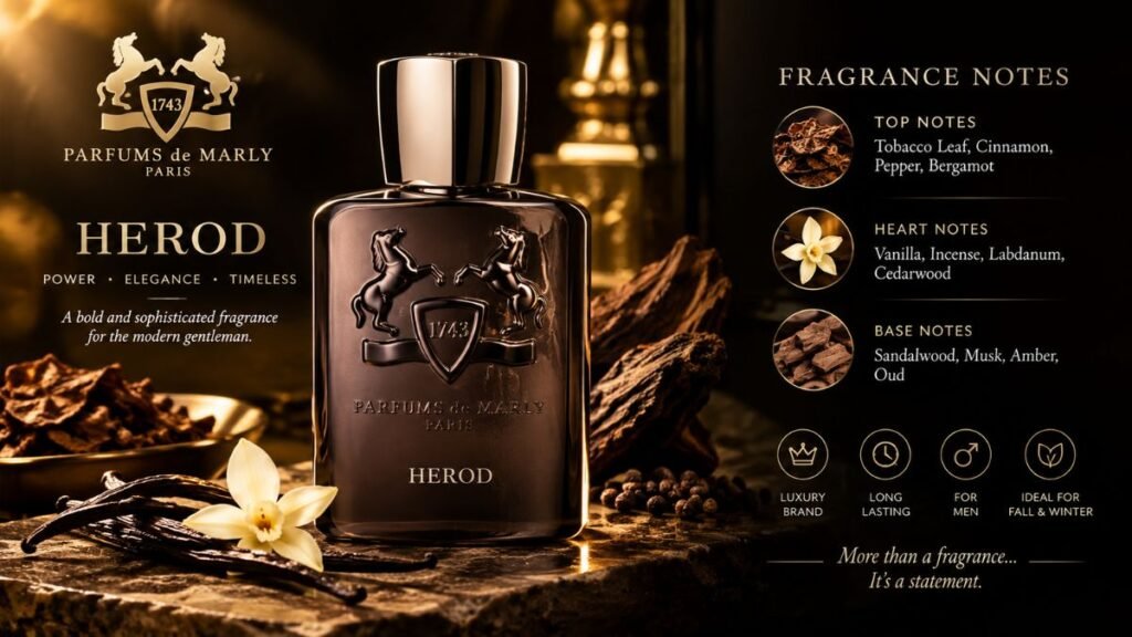 PDM Herod perfume bottle fragrance review