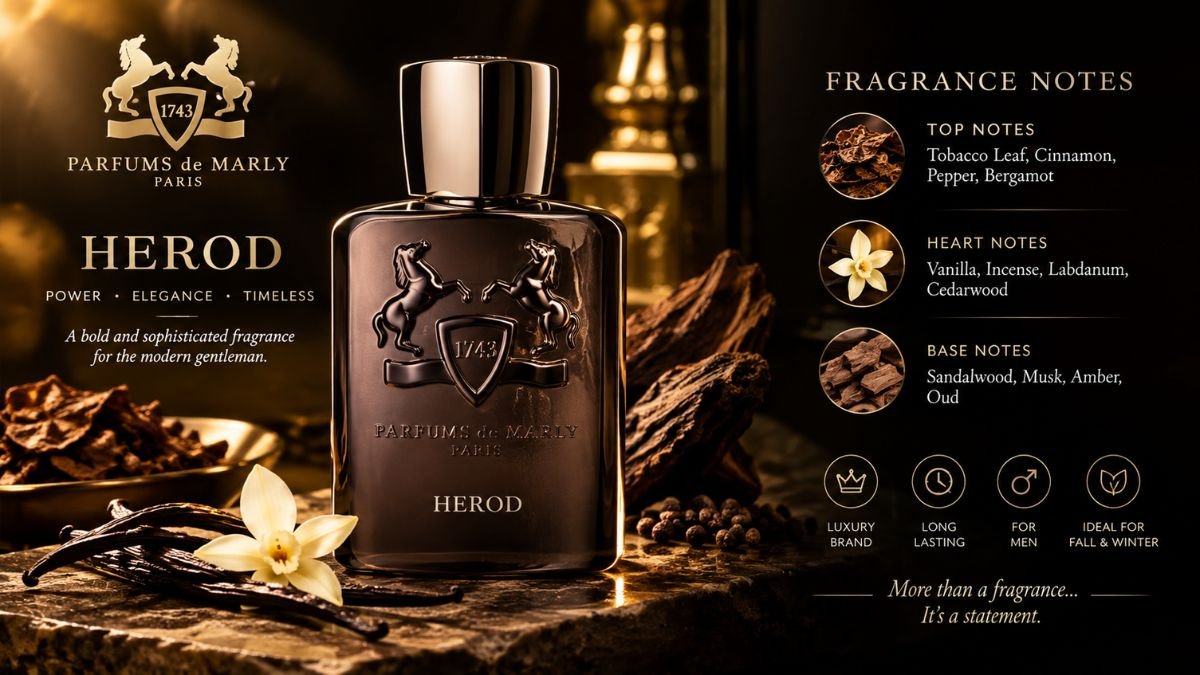 PDM Herod perfume bottle fragrance review