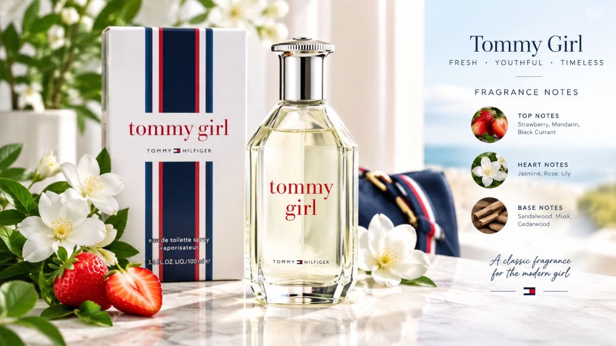 Tommy Girl Perfume bottle with fresh floral fragrance