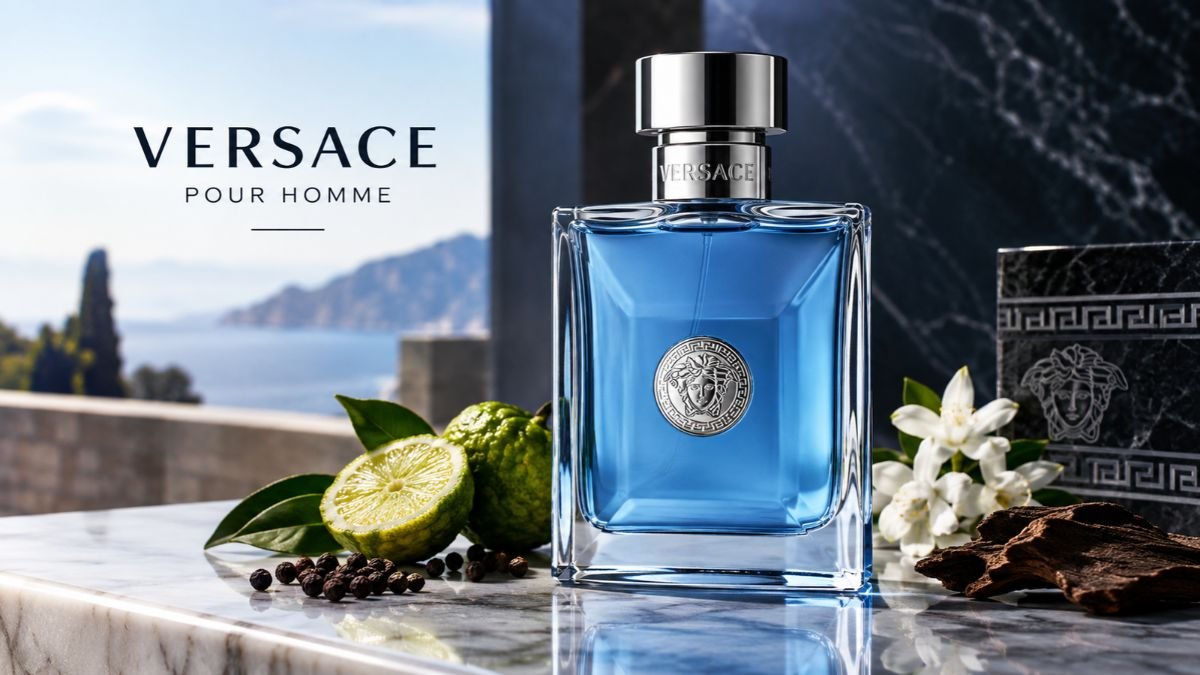 Versace Pour Homme fragrance bottle