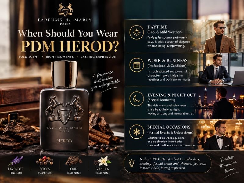 PDM Herod best fragrance for fall winter and evening
