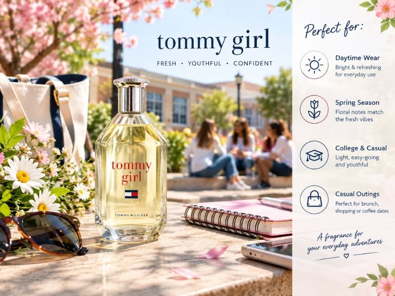 Tommy Girl Perfume for everyday daytime and casual wear