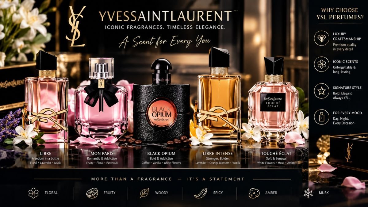Women’s Perfume Yves Saint Laurent luxury fragrance collection