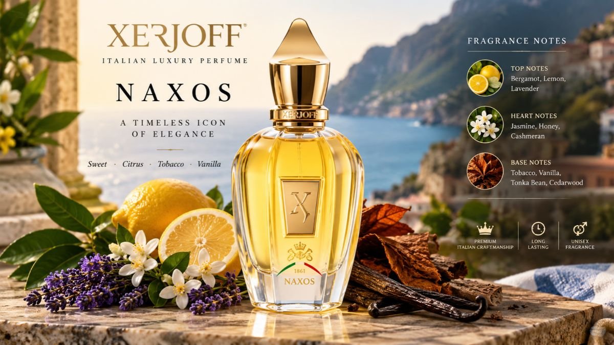 Xerjoff Naxos perfume bottle review