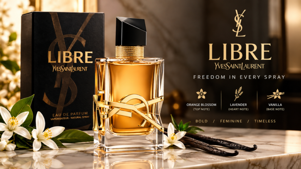 YSL Libre Perfume Eau de Parfum bottle
