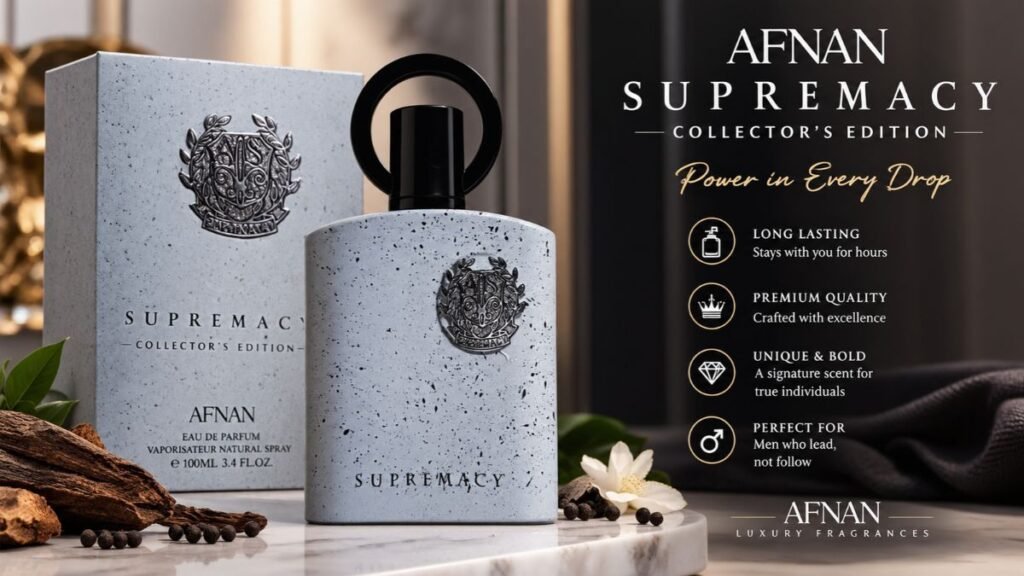 Afnan Supremacy Collector's Edition perfume bottle review