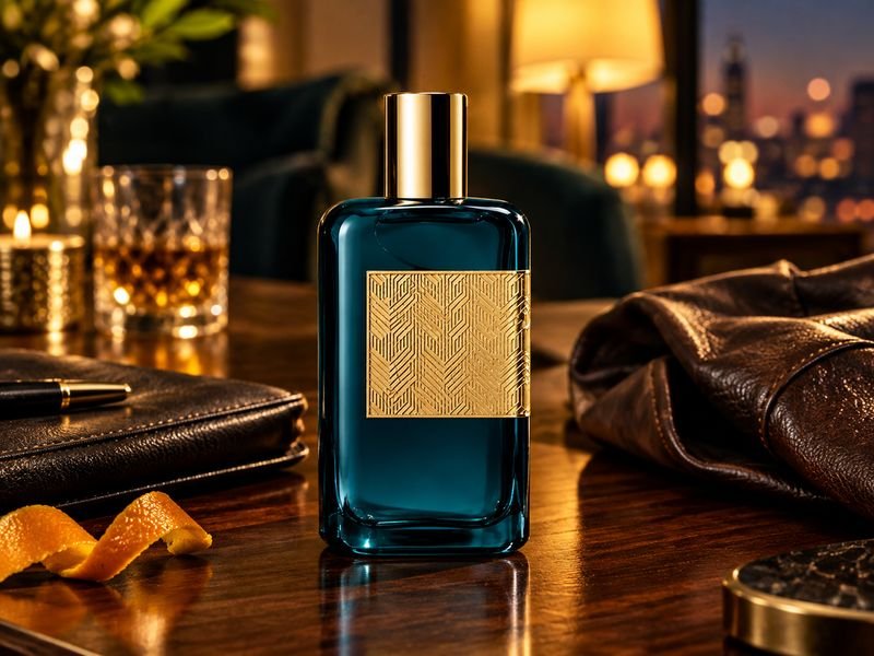 Atelier Gold Leather fragrance for evening outings and special occasions
