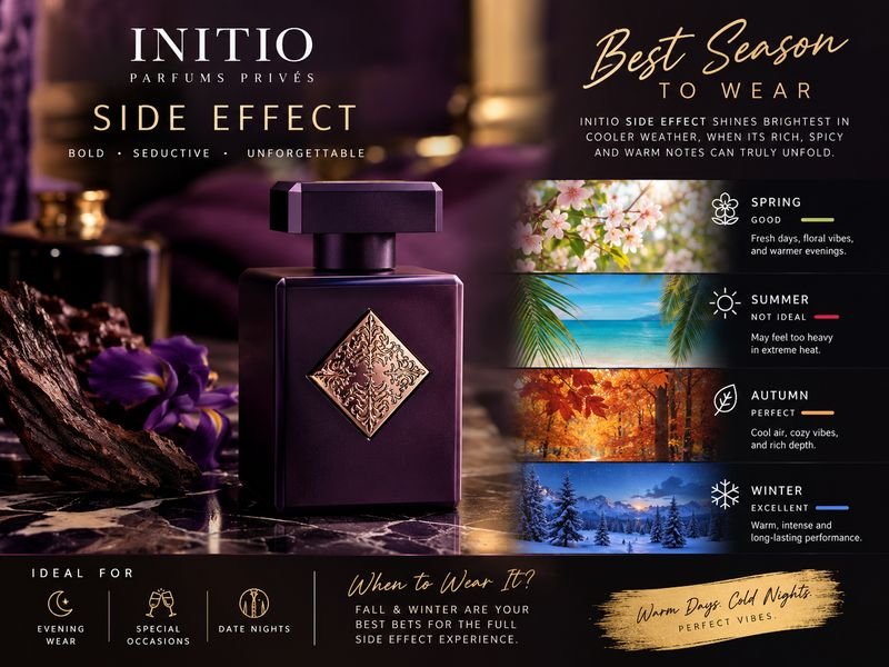 Initio Side Effect perfume styled for autumn winter