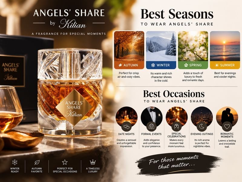 Angels’ Share perfume for fall and winter evenings
