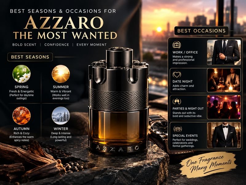 Azzaro The Most Wanted Eau de Parfum styled for autumn winter and evening occasions