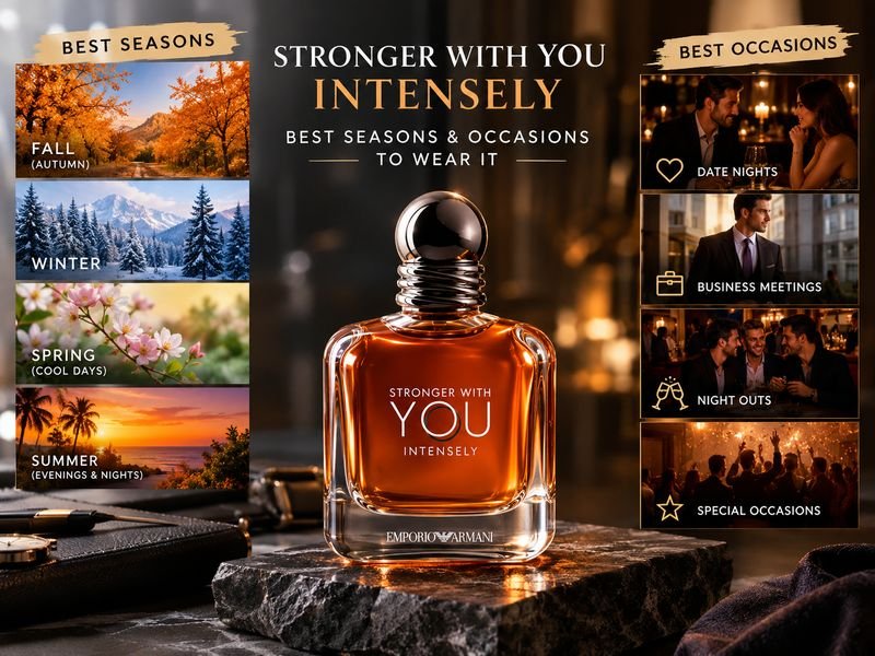 Warm fragrance styling for autumn and winter occasions